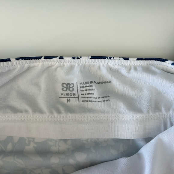 Albion BELLA tankini top, NAVY IVY - Picture 4 of 6